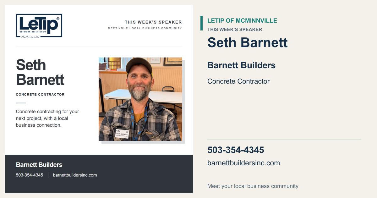 Wide Facebook link preview for Seth Barnett