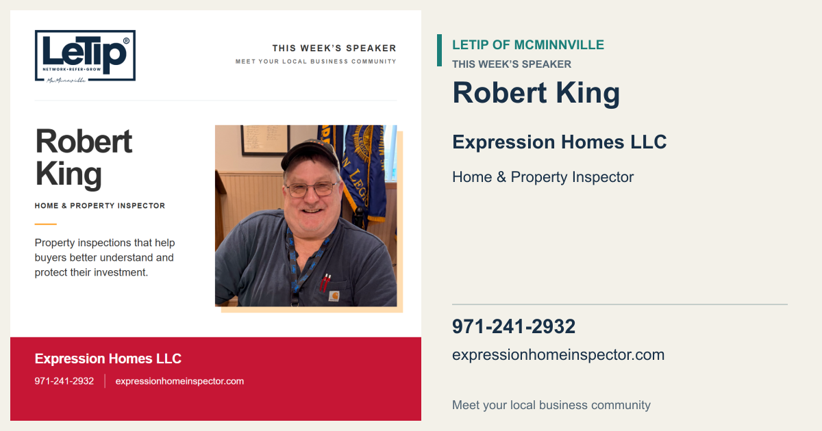 Wide Facebook link preview for Robert King