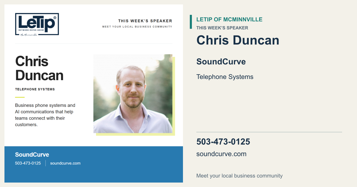 Wide Facebook link preview for Chris Duncan
